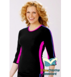 Swim & Sport 3/4 Sleeve Rashguard Shirt - (Quick Drying Bra sold separately)